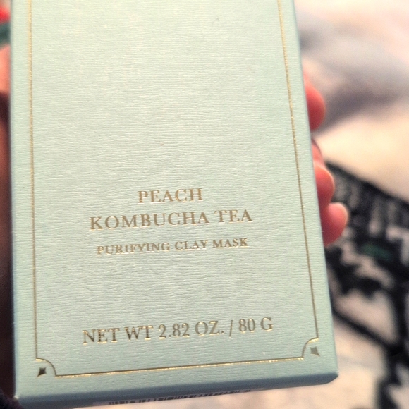 Byroe Peach Kombucha Tea Purifying Clay Mask NIB NEW IN BOX - Picture 2 of 10